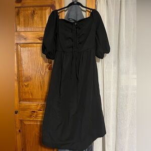 Elegant Black Women's Dress
